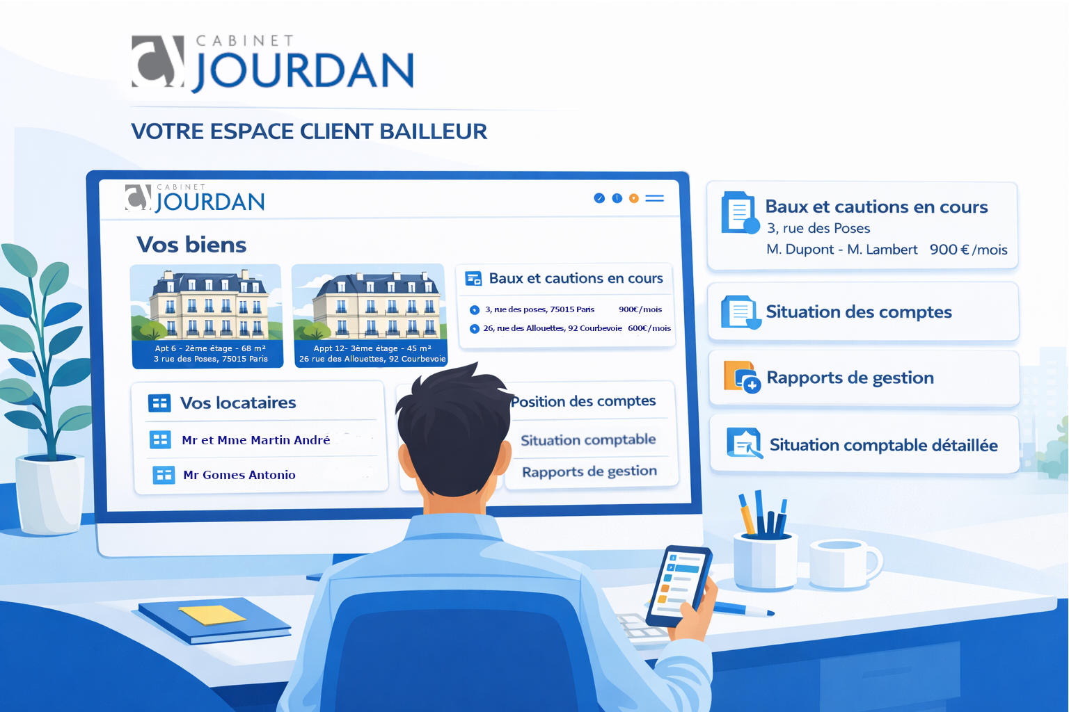 Espace client Bailleur